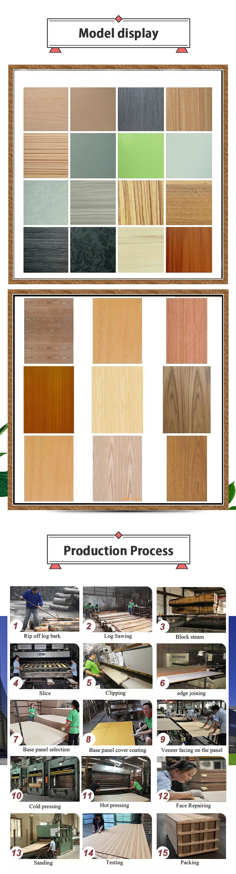 High Quality Teak UV Birch Pine Faced Fancy Plywood