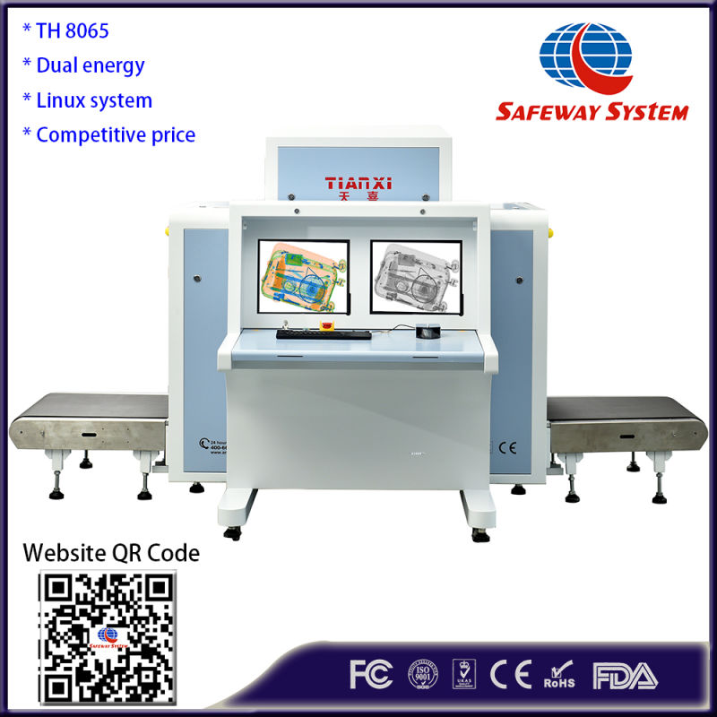 Airport Security Equipment X-ray Inspection Baggage Scanner Th-8065