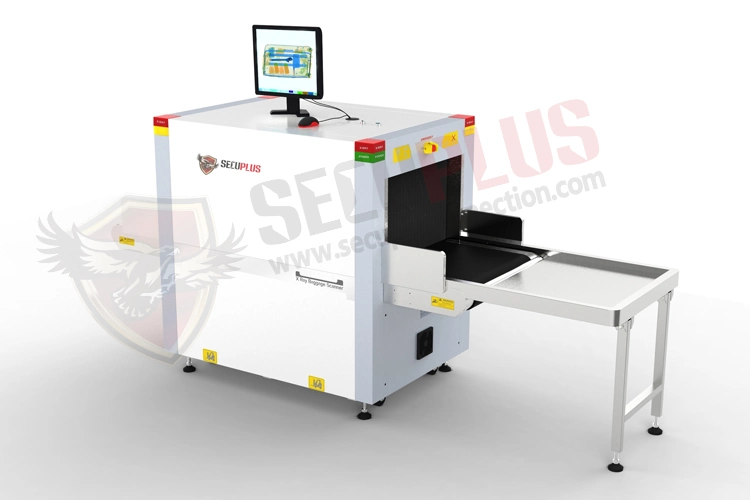 SECUPLUS Baggage Scanning Security X-ray Screening Inspection Detector Machine Cost SPX-6040B