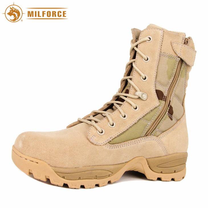 Suede Army Ranger Military Desert Boots Light Weight Camouflage Boots
