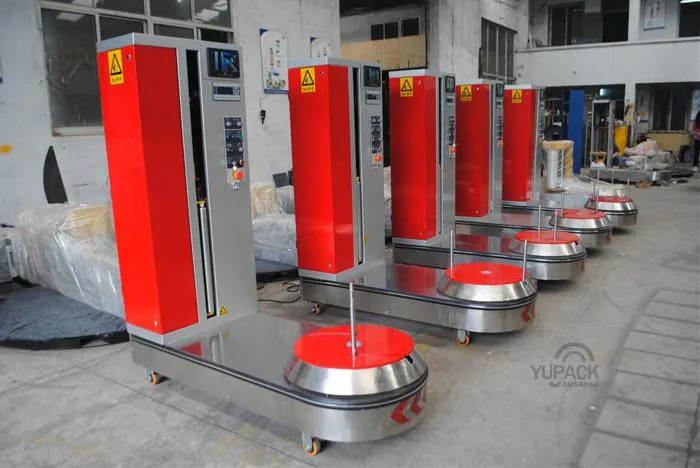 Yupack Automatic Airport and Hotel Luggage/Baggage Wrapping Machine/Wrapper