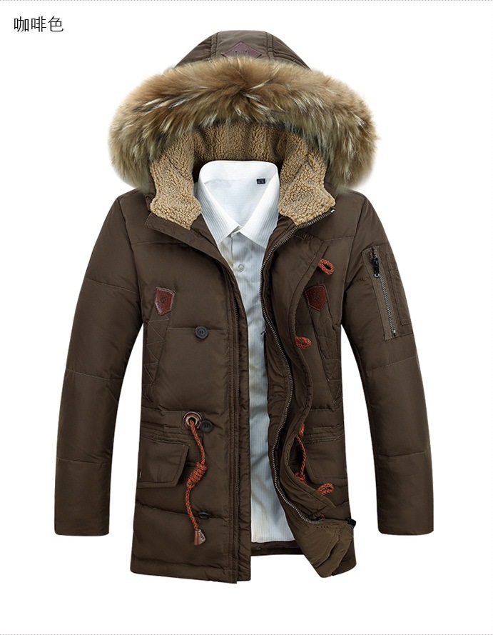 OEM China Factory Garments High Quality Cotton Winter Coat for Man
