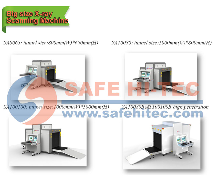SAFE HI-TEC Automatic Alarming Security X-ray Luggage Scanning Machine SA100100