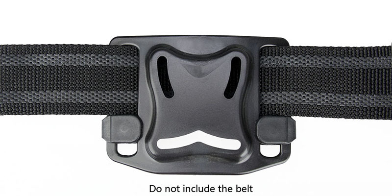Black Plastic Tactical Gun Holster/Tactical Equipment Holster for 1911 Cl7-0004
