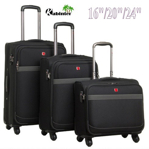 Soft Trolley Luggage Travel Luggage Bag 20" Luggage Multifunction Luggage