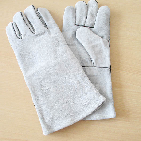 Good Quality Safety Equipment Leather Heat Resistant Protective Welding Gloves