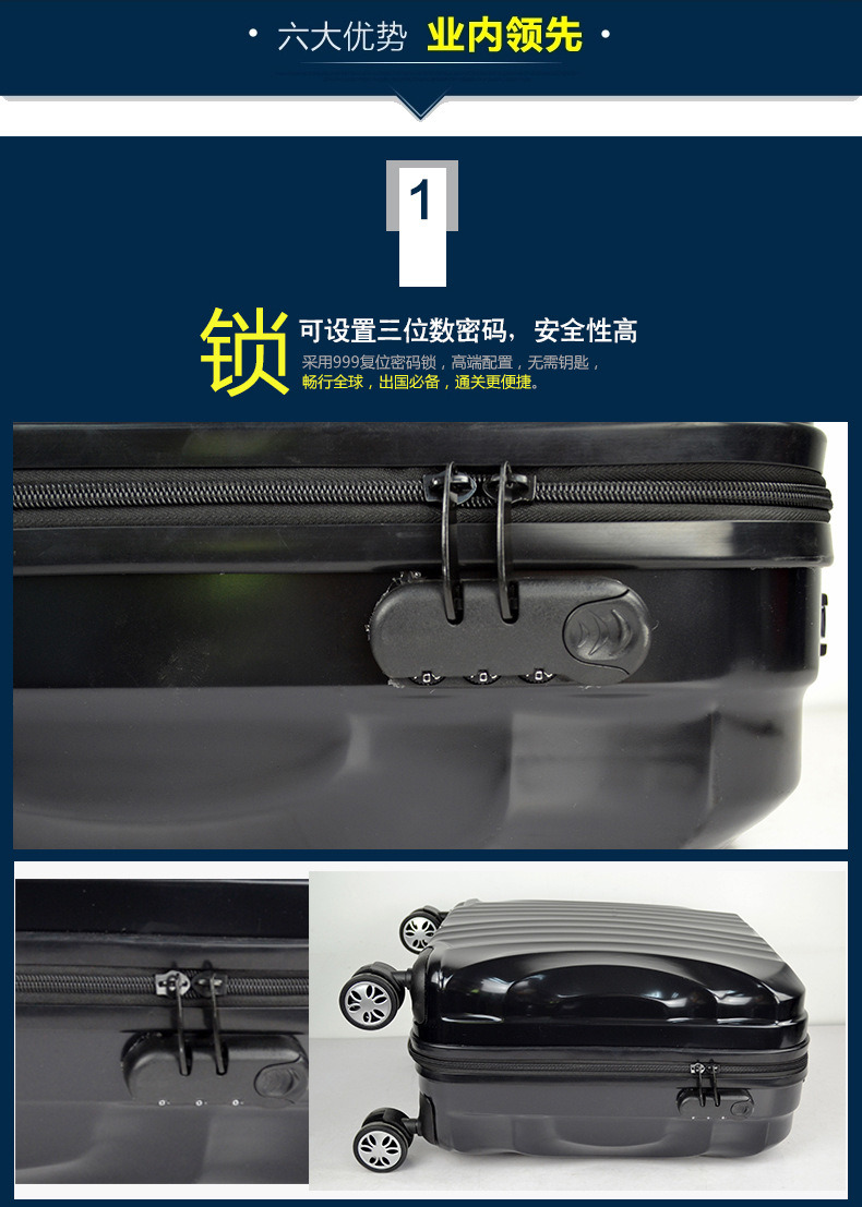 Hardcase 18" Trolley Luggage Business Travel Luggage Business Luggage