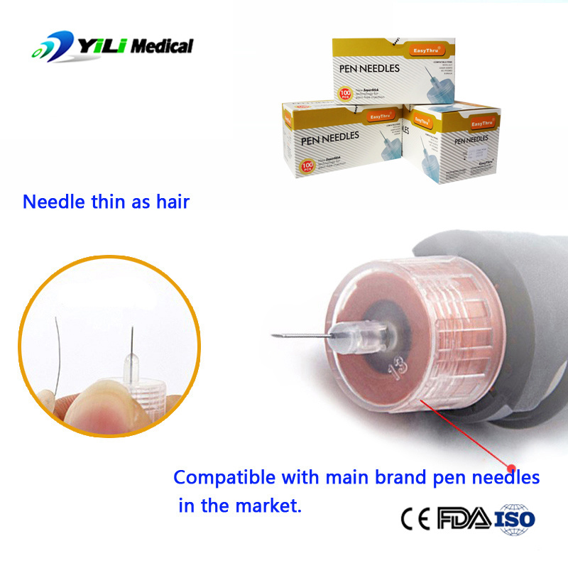 Disposable Medical Safety Comfortable Needles for Insulin Medical Equipment
