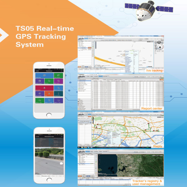 Vehicle Fleet GPS Tracker Support Fuel Monitoring, Car Door Lock/Unlock and Camera Security Alarm (TK510-JU)