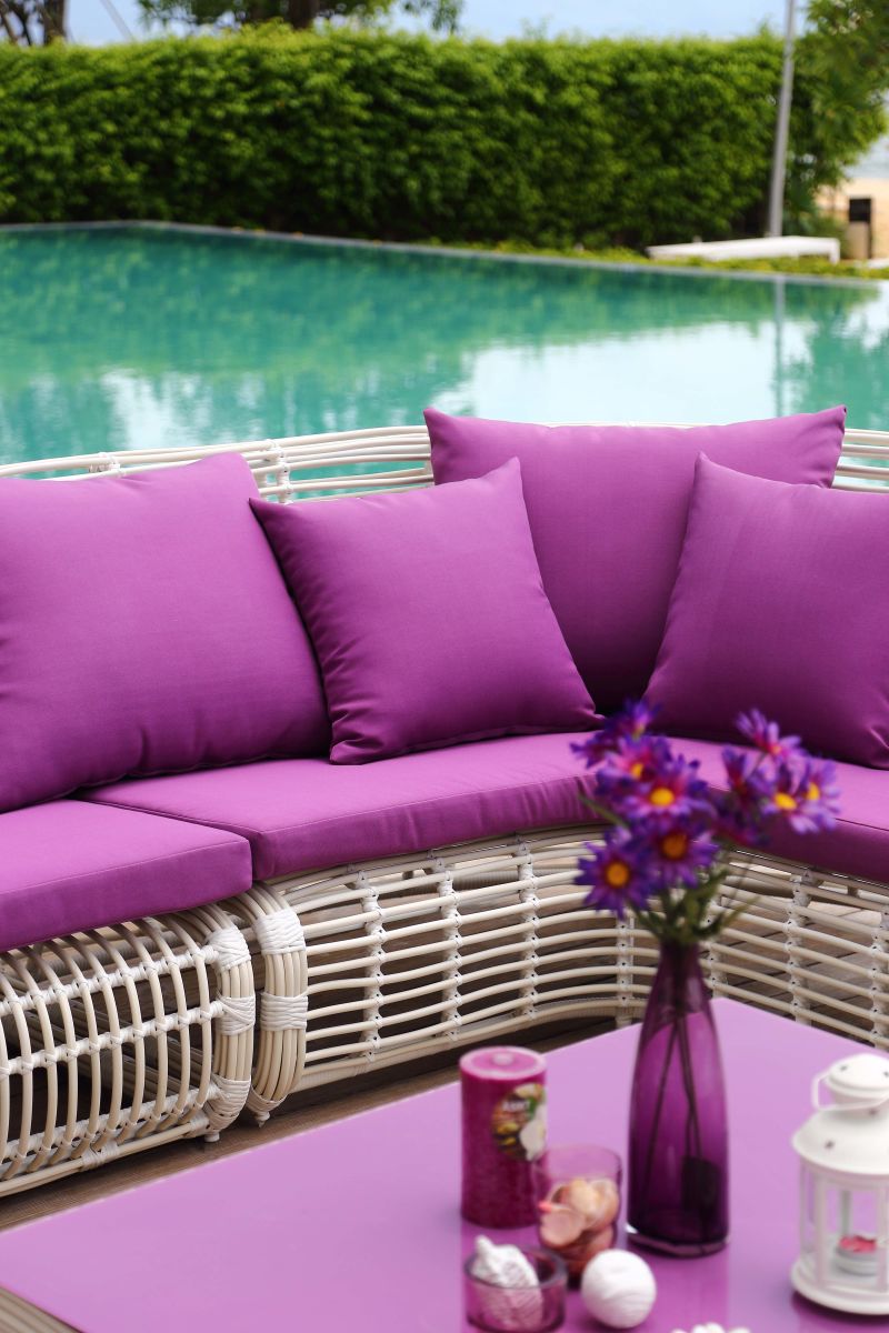 UV Outdoor Garden Rattan Sofa with High Quality
