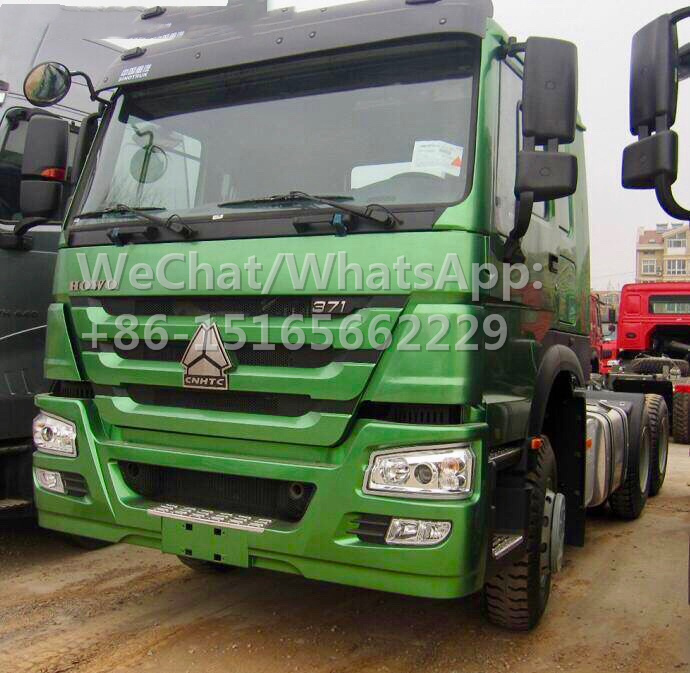 Wholesale 25 Ton Used Heavy Duty Truck /Used Trailer Head 2016 Model 375HP 10 Wheels 6X4 HOWO Used Tractor Truck Head for Sale
