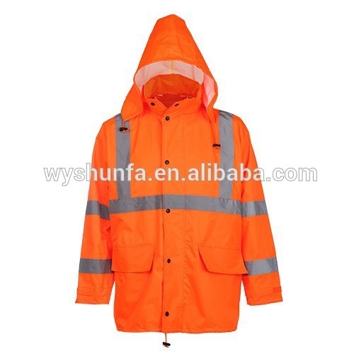 Reflector Raincoat Safety Equipment 3m Reflective Safety Jacket