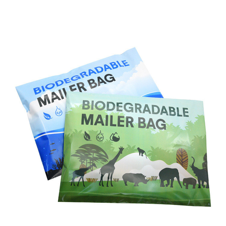 China Big Bio Degradable Poly Air Packing PP Custom Logo Mailing Plastic Parcel Package Bag