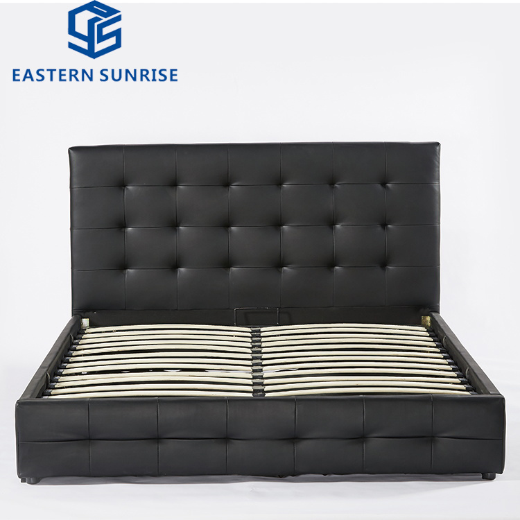 Latest Factory Price Soft PU Leather Beds