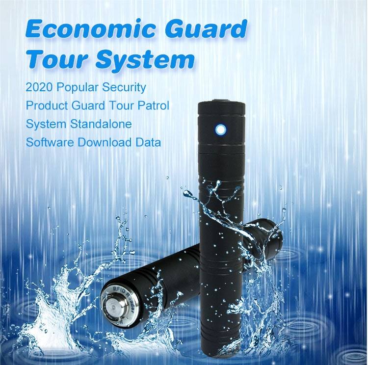 Security Management Battery Power RFID Inspection Guard Tour Patrol System