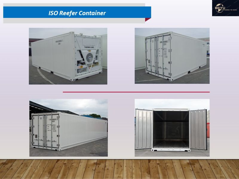 New and Used Csc Hard Open Top Shipping Container with Full and Half Height