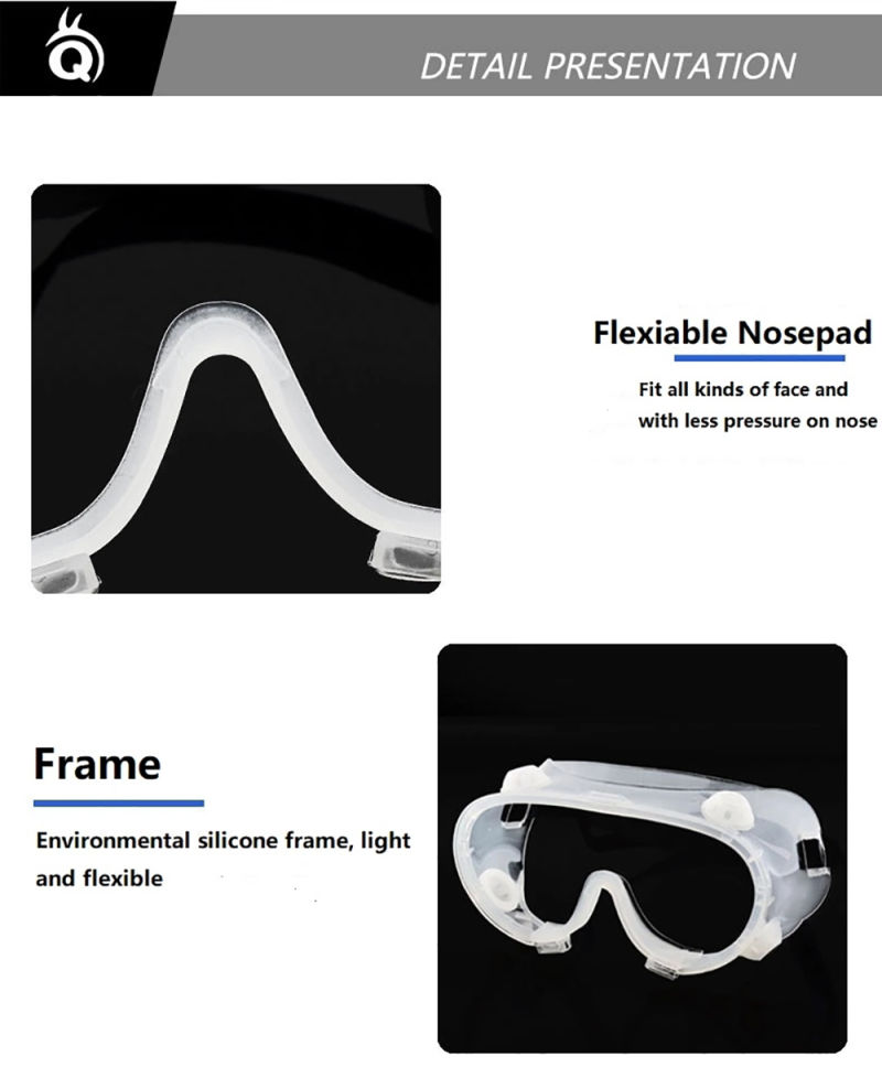 Virus Protection Glasses, Medical Glasses, Safety Facilities