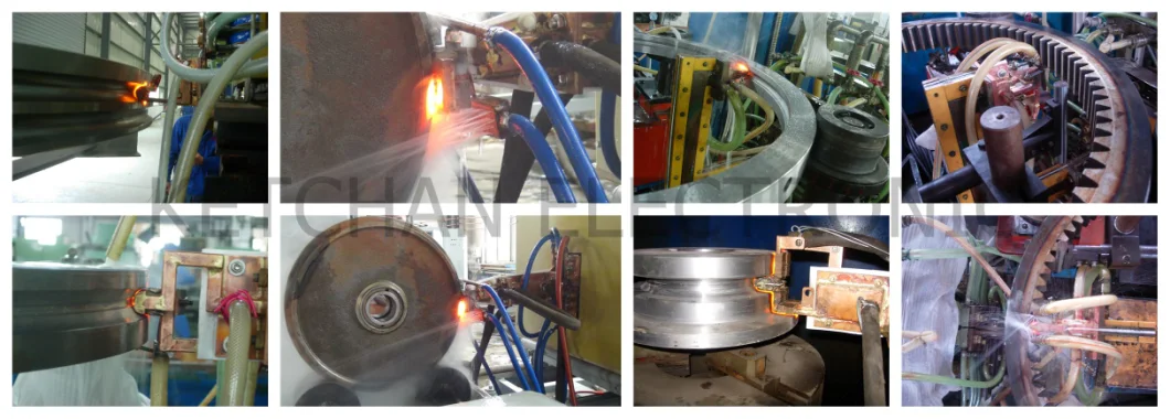 Induction Forging Plant with Infrared Temperature Control System for Metal Heating Treatment