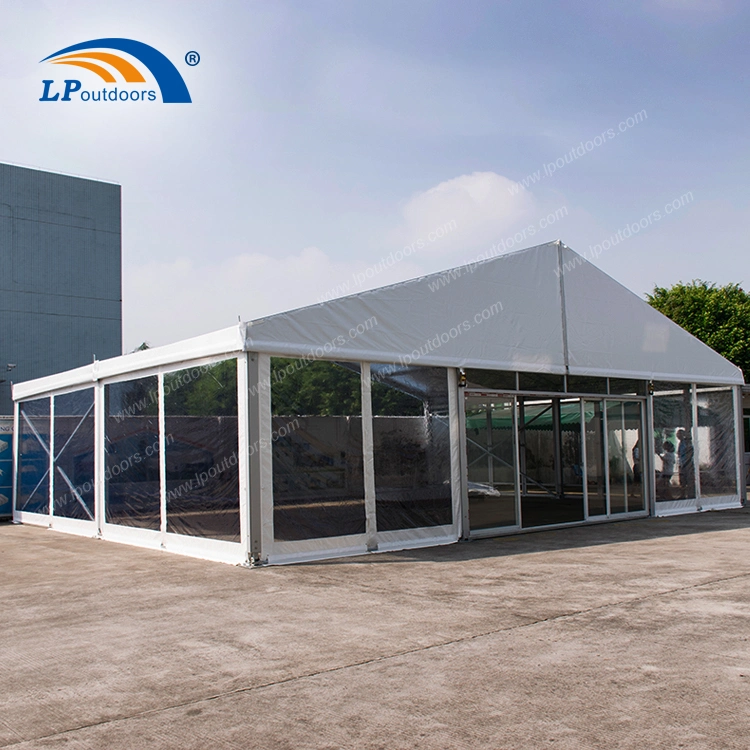 12X30m High Quality Glass Sidewall Banquet Festival Tent for Sale