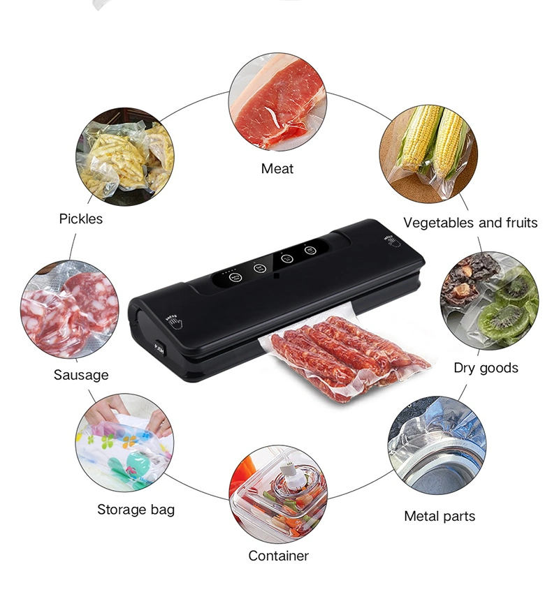 Vacuum Sealing Machine with Water Products and Dry Products Vacuum Sealer