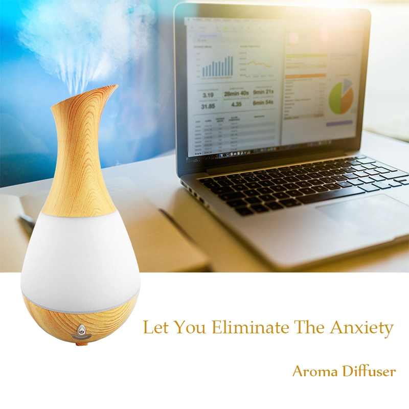 7 Colorful Light Air Humidifier Flower Aroma Diffuser Aromatherapy Diffuser