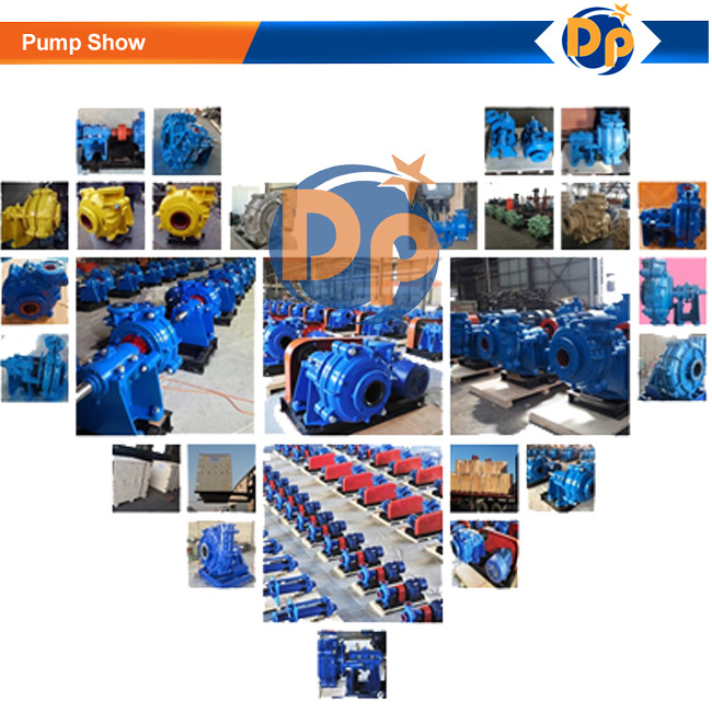 High Efficiency Head Grease Lubrication Centrifugal Slurry Mud Sand Pump China Manufucture