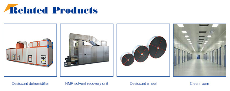Silica Gel Desiccant Wheel Type Industrial Dehumidifier