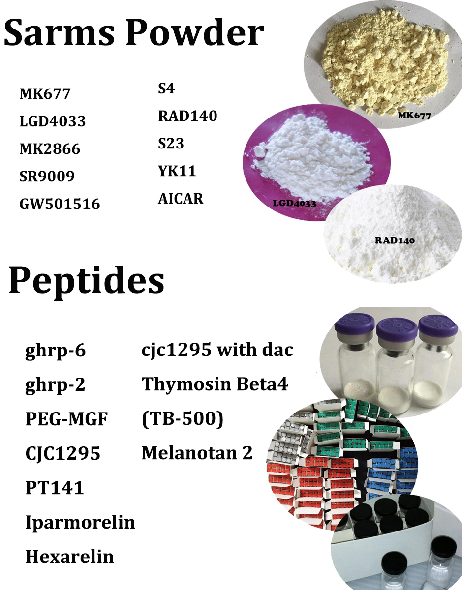 High Quality China Peptide Cjc1295 with Dac Cjc1295 Dac 2mg/Vial