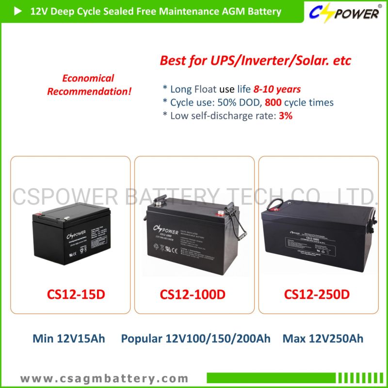 6V200ah Industrial UPS High Energy VRLA Lead Acid Battery