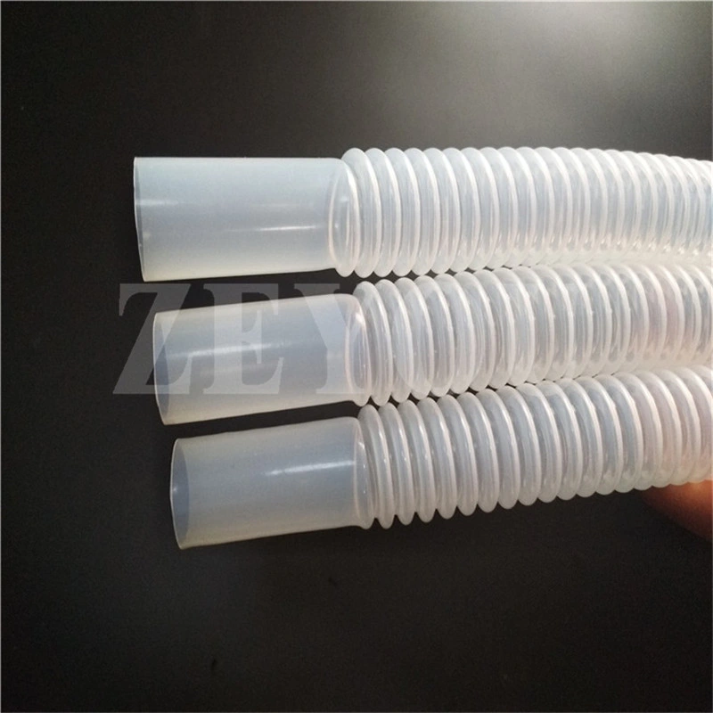 Flexible Corrugated PTFE F4 PFA FEP Tubing for Chemical Industry