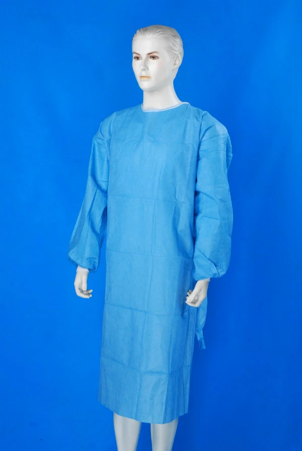 Surgical Gown/Isolation Gown/Disposable Gown/PP SMS Surgical Gown