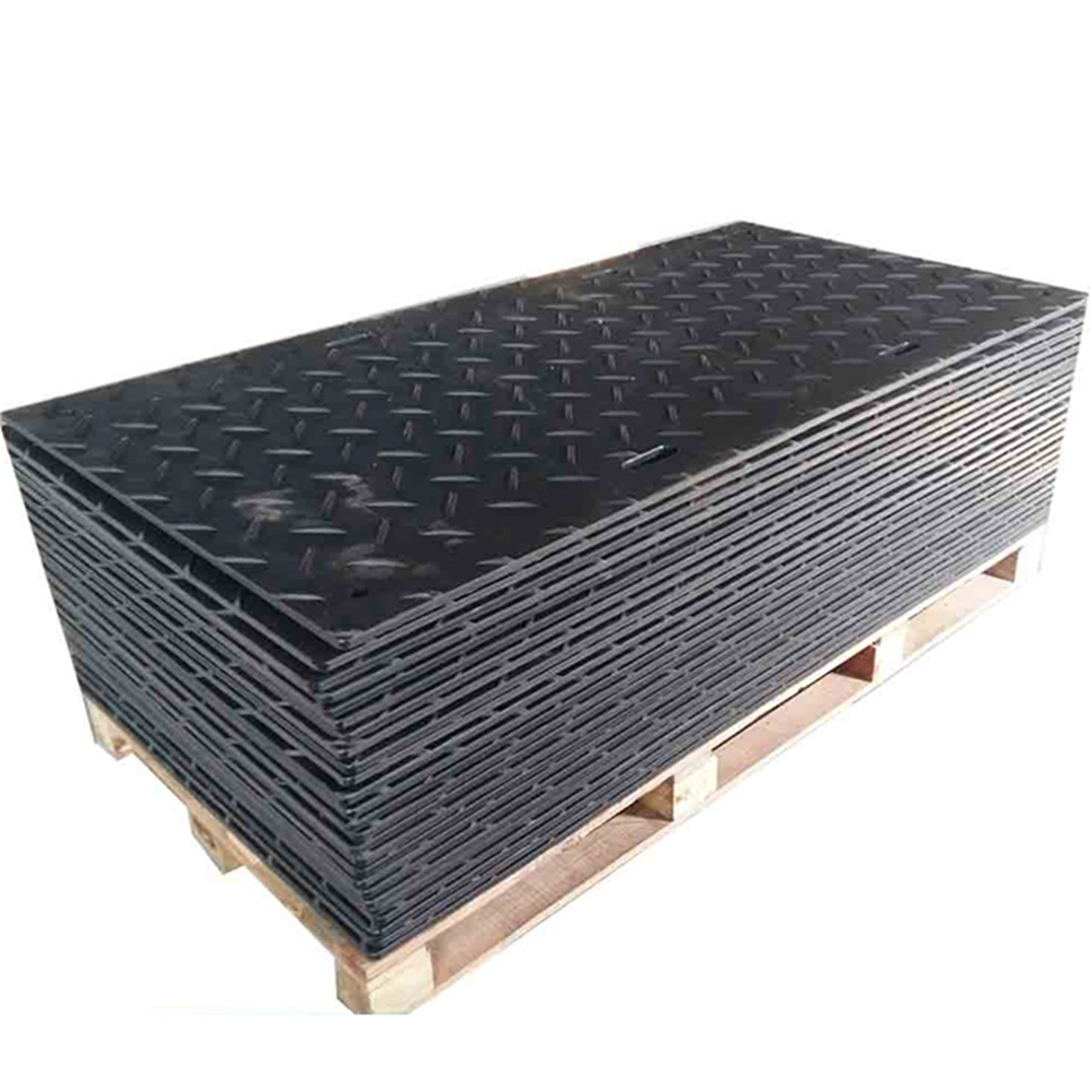 Mould-Presed and Extrusion Recycled UHMWPE HDPE Sheet Temporary Road Mats Driveway Road Mats