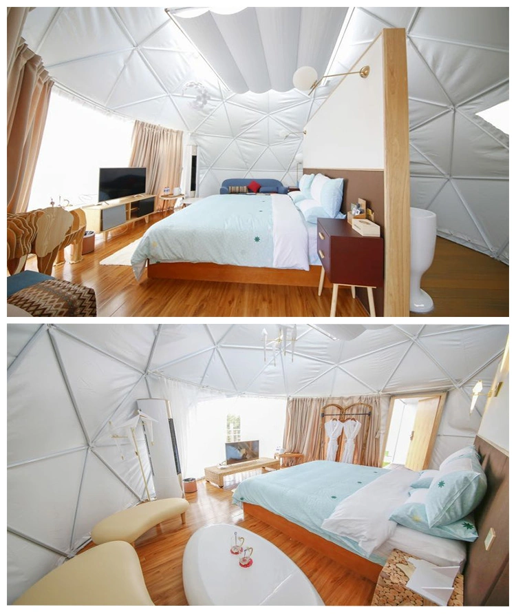 Factory Supply Unique Design Winter Camping Luxury Safari Dome Tent