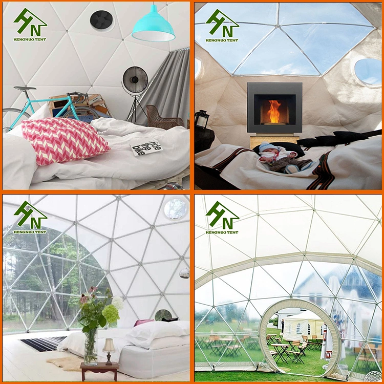 Luxury Garden Glamping Igloo Geodesic Dome Family Tents