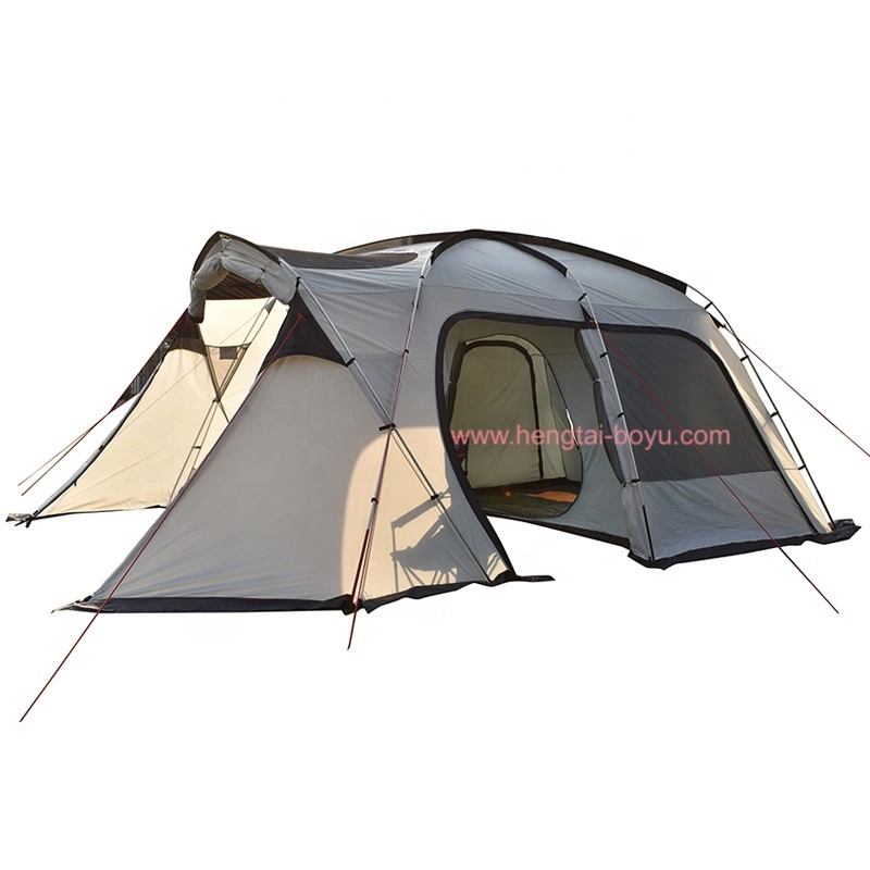 High Quality Outdoor Camping Military Tent Large Area Awning Tent 4 People Camping Tent