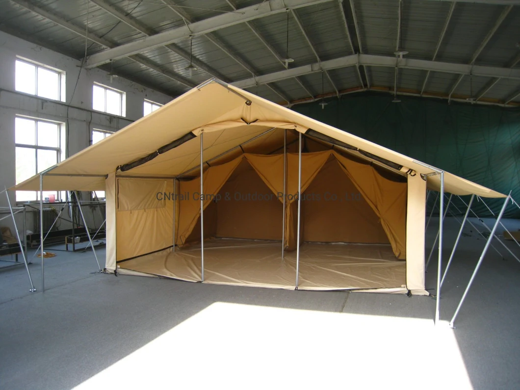 Glamping Tent Waterproof Poly Cotton Luxury Safari Tent