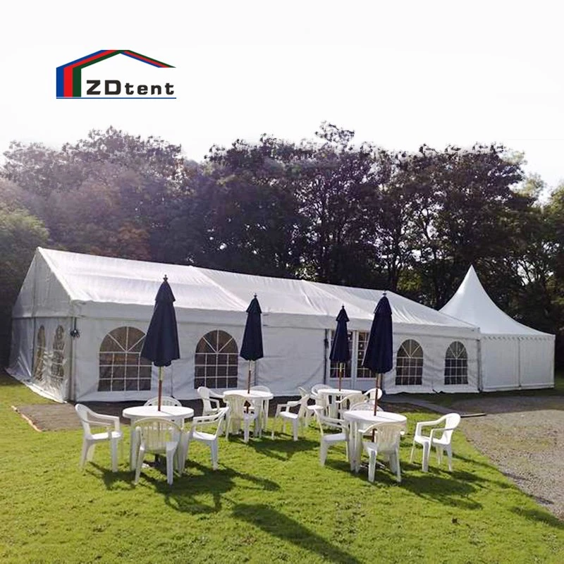 Outdoor Clear Span Wedding Tent Party Event White Canopy Tent