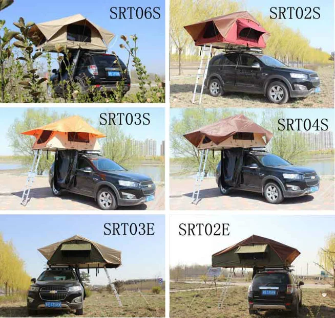 4WD Outdoor Camping Car Pop up Roof Tent
