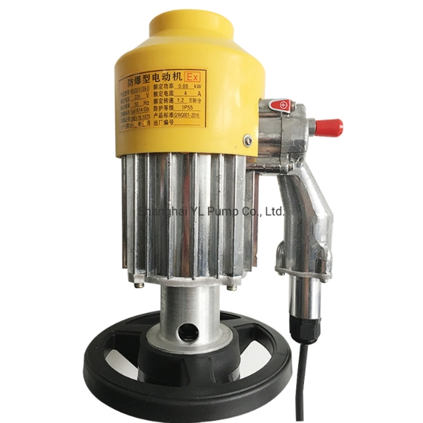China Manufacturer Electric Driven Oil Transfer Drum Pump (HD-EX2-V+SS304-700)