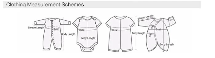 Baby Clothing Pajamas Children Romper Long Sleeve with Button