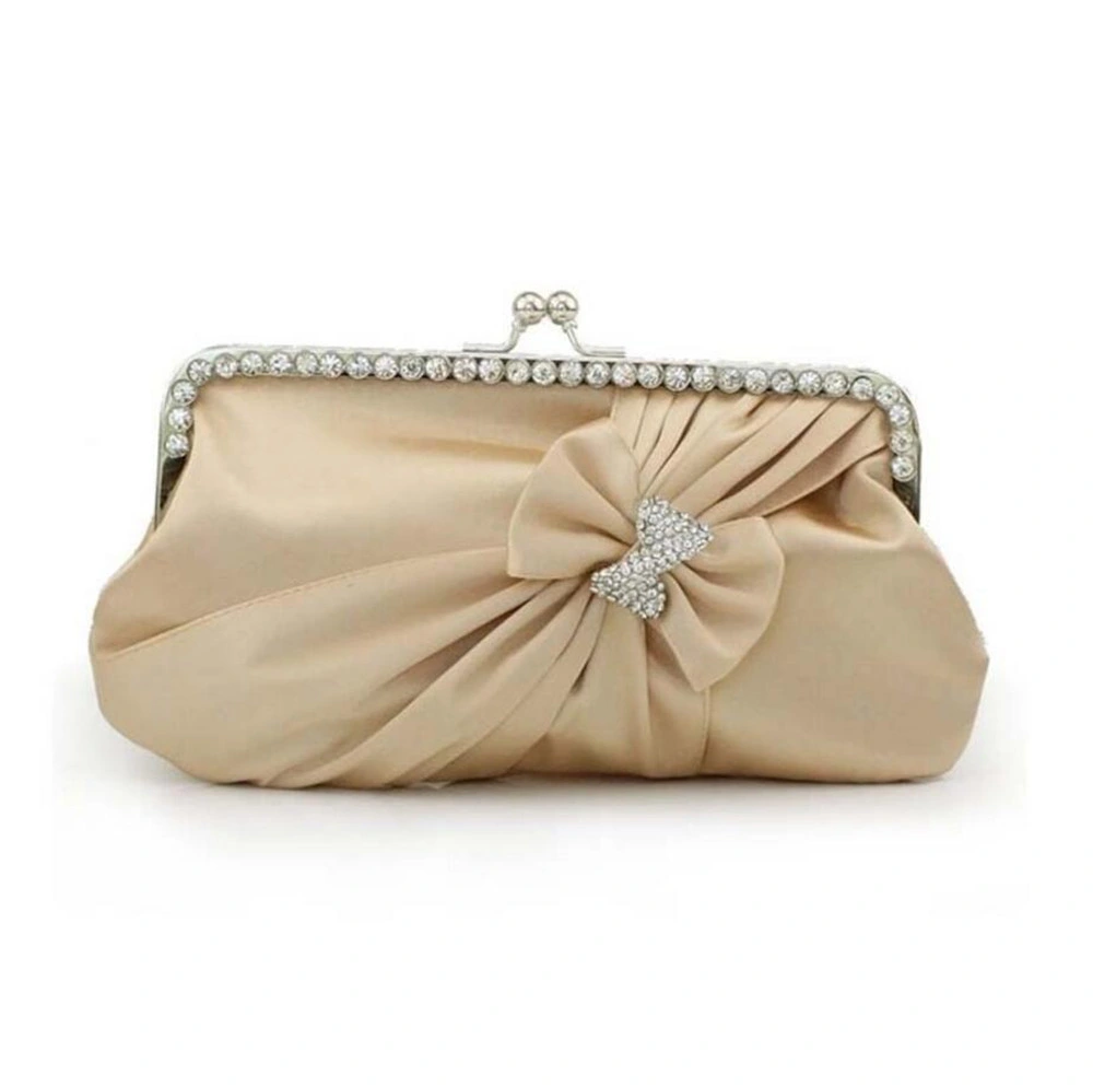 Luxury Satin Ladies Clutch Bag Evening Bags