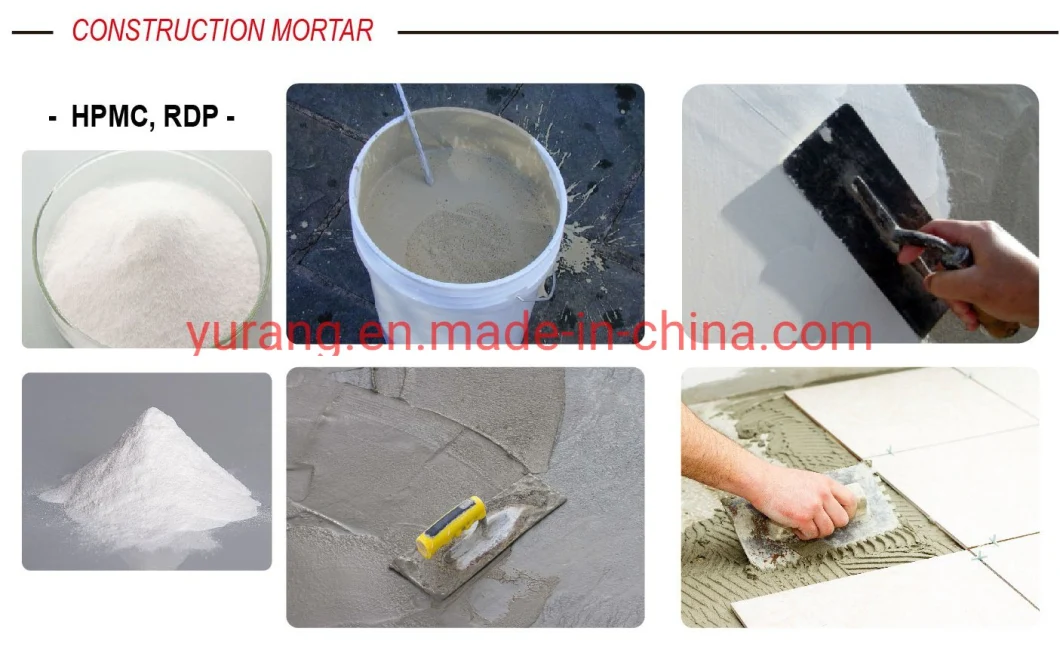 Building Material Gypsum Grade Cellulose Ethers Chemical Thickener HPMC