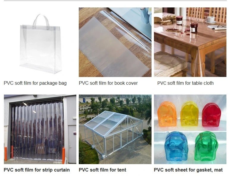 Super Clear Soft PVC Sheet, Flexible PVC Sheet, Transparent PVC Sheet