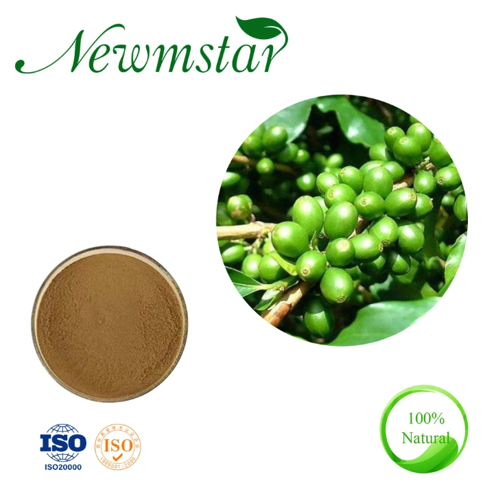 Pure Natural Plant Extract Weight Management Slim Chlorogenic Acid Green Coffee Bean Extract