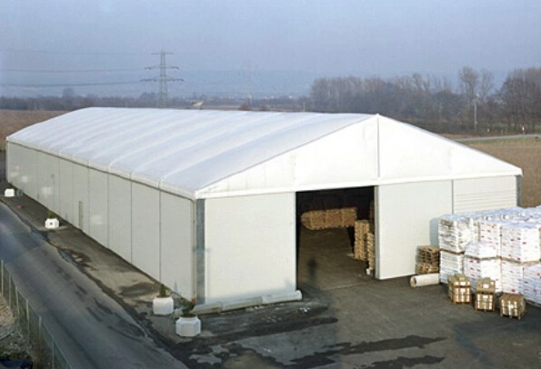 100% Rainproof Cargo Storage Canopy Aluminum Alloy Storage Tent Warehouse