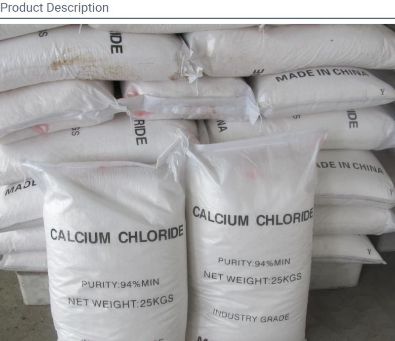 Industrial Grade 74% 94% Calcium Chloride Manufacturer