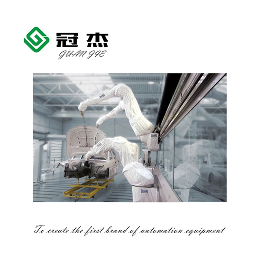 High Quality Robotic Arms Liquid Spray Painting Line for Car Accessories