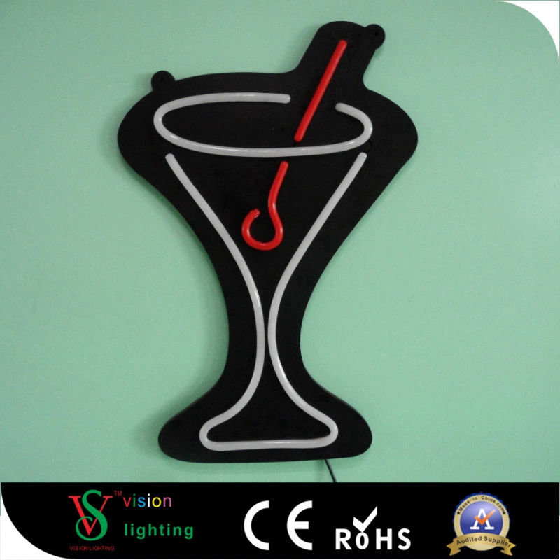 LED Flex Neon Acrylic Plate Advertising for Bar Decoration