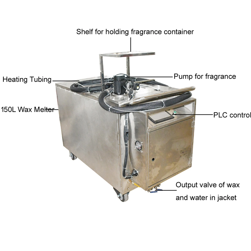 2021 Stainless Steel Heating Ring Machine Complete Set Candle Make Machine Manufacture Factory Price