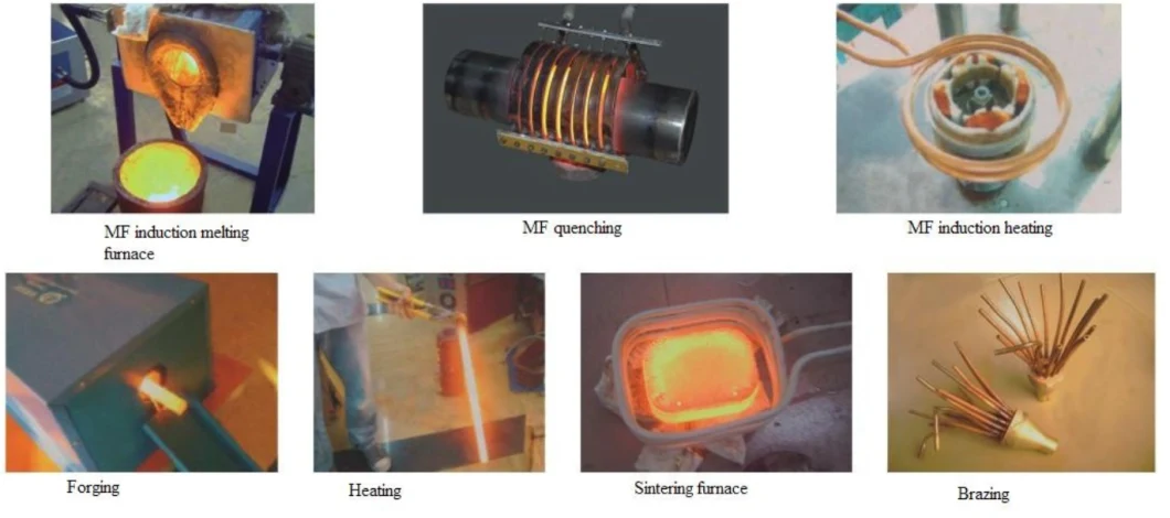 China Made High Quality 15kw-160kw Induction Heating Machine for Metal Melting, Heating Forging